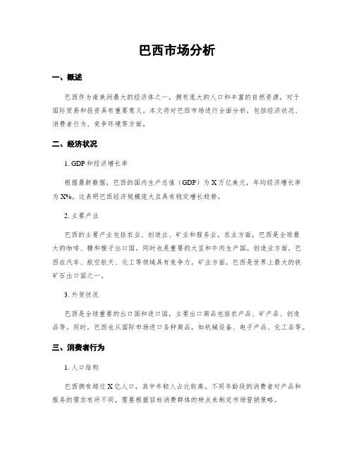巴西市场分析