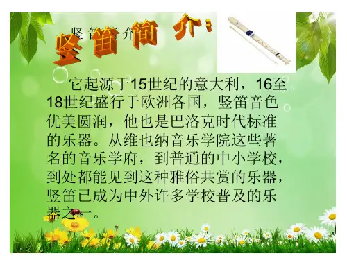 跟我学竖笛.ppt