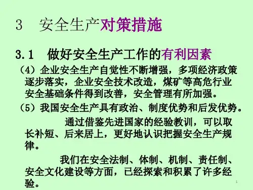 精选安全生产高效对策措施