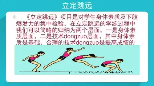 立定跳远1ppt