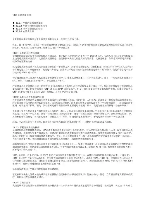 菲力普斯曲线