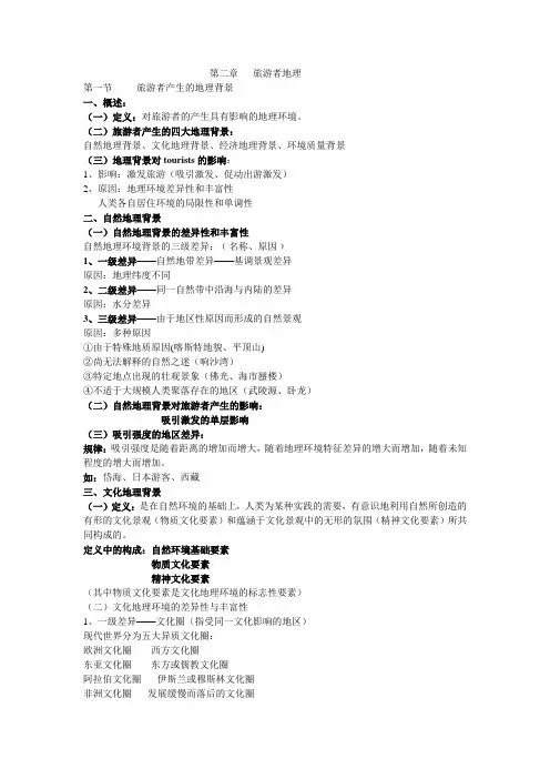 旅游地理