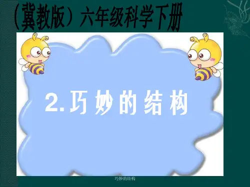 巧妙的结构 ppt课件