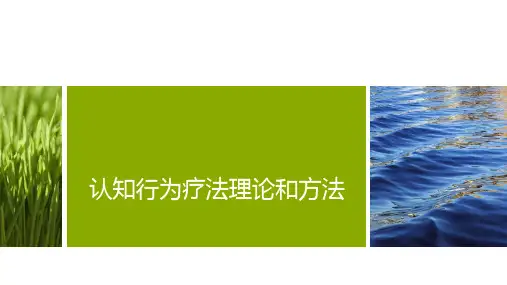认知行为疗法