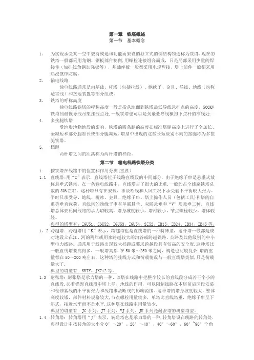 铁塔基础知识98611