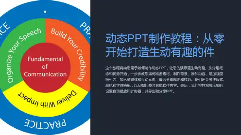 “动态PPT制作教程：从零开始打造生动有趣的件”