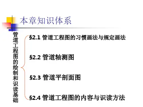 管理学第二章管道工程图的画法基础与识读方法.课件