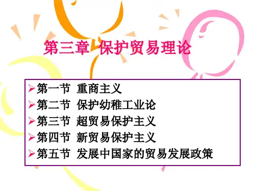 第三章保护贸易理论与政策.pptx