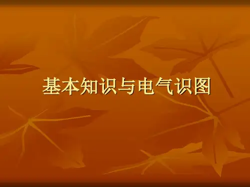电气基本知识与电气识图