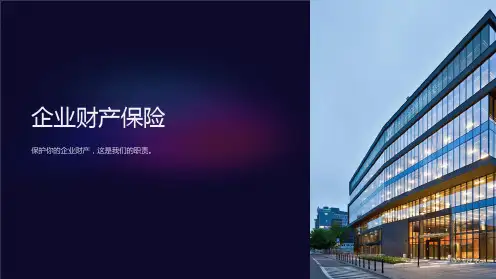 《企业财产保险》课件