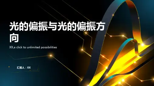 光的偏振与光的偏振方向