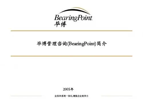毕博公司介绍-中文