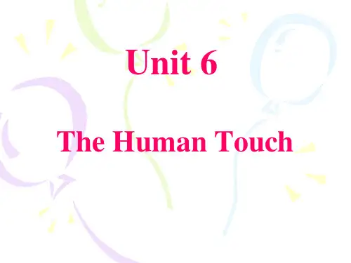 大学英语第一册unit6课件