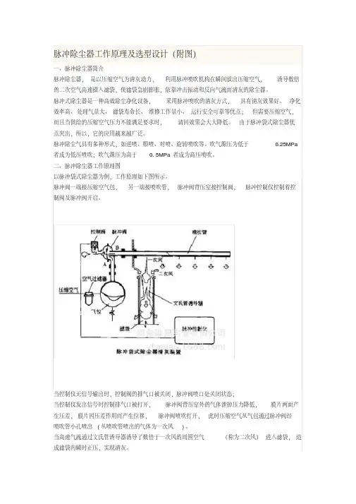 脉冲除尘器工作原理及选型设计(附图)