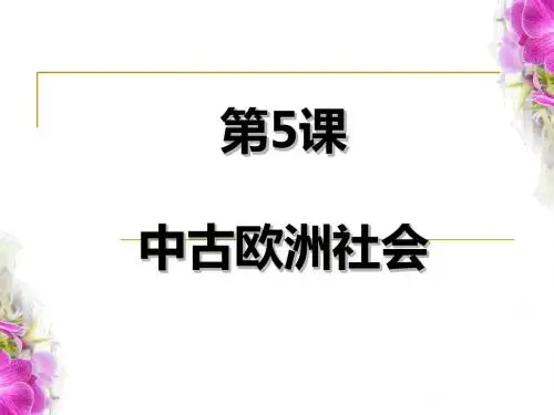 中古欧洲社会PPT课件25