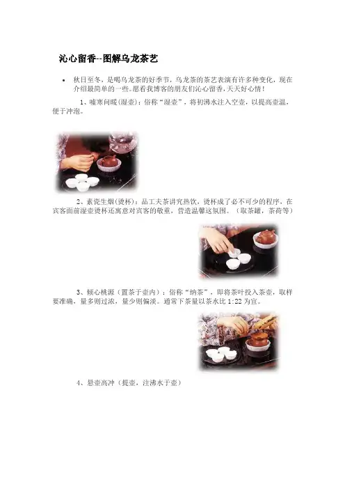 图解乌龙茶艺