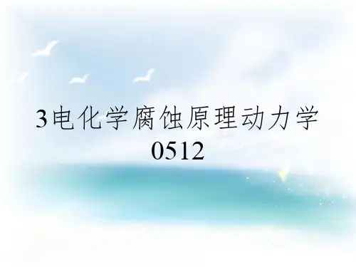 3电化学腐蚀原理动力学0512