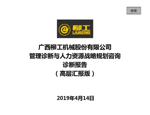 企业诊断-某公司管理诊断与人力资源战略规划(ppt95页)
