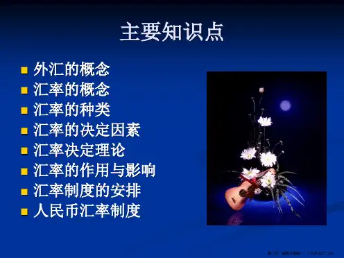 人民币汇率制度powerpoint38页