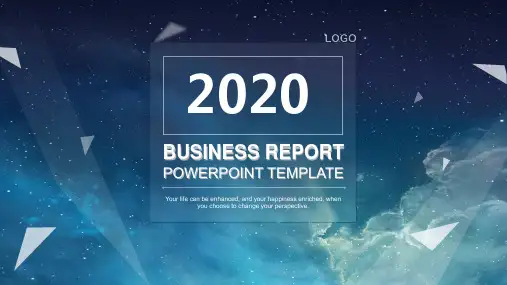 Business report template商务报告英文版模板工作汇总英文版PPT范本