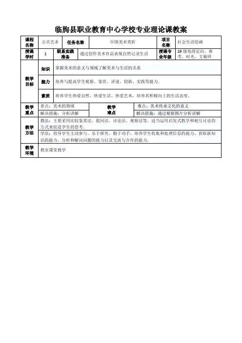 06中国美术赏析-社会生活绘画