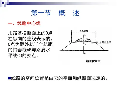 铁路选线线路平面和纵断面设计