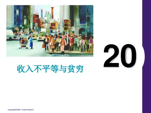 第20章收入不平等与贫困