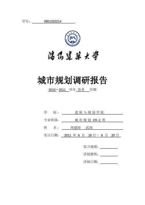 沈阳城市规划存在的交通问题