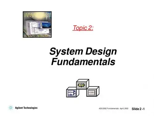 Advanced Design System - 2002_System Design Fundamentals