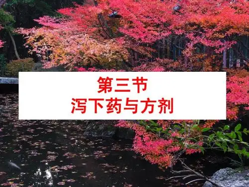 常用中药与方剂