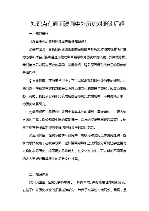 知识点有画面漫画中外历史对照读后感