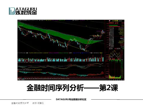 金融时间序列分析——第2周