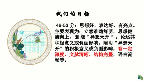 2025届高考语文复习：主体段落“五层结构法”写作指导课件