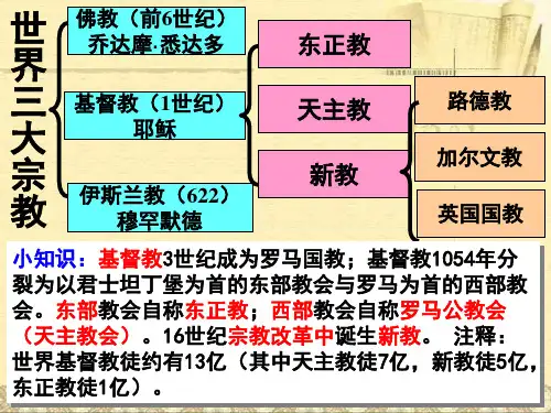 高中历史(必修3) 第13课 挑战教皇的权威 课件(29张PPT)