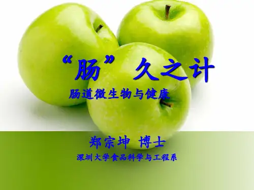 肠道微生物与健康ppt课件