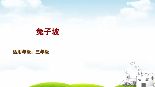 (部编本教材)兔子坡ppt