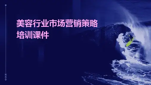 美容行业市场营销策略培训课件