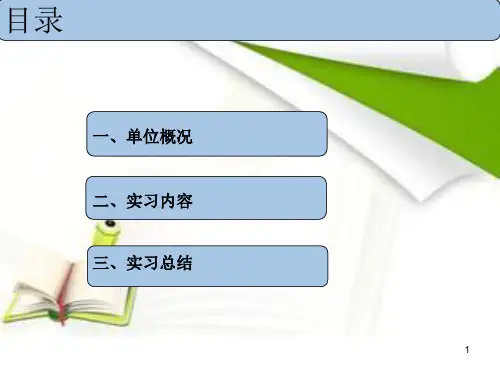 实习答辩PPT (1)