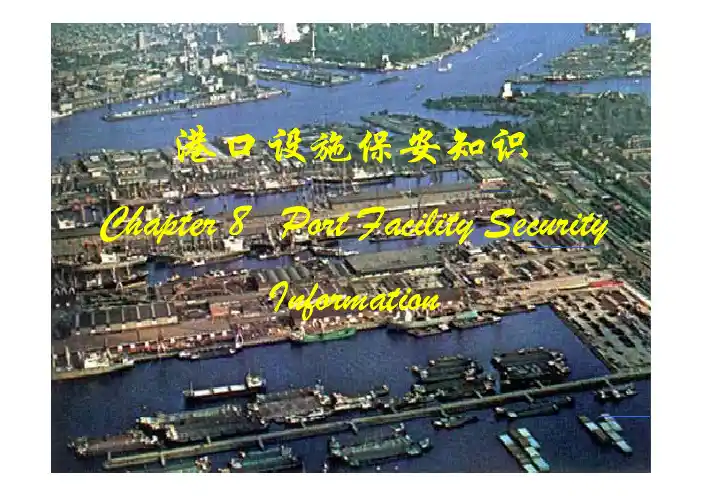 09港口设施保安知识
