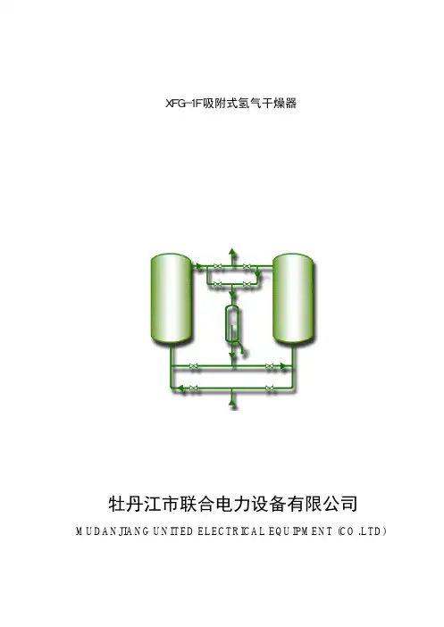 氢气干燥器XFG-1F使用说明书3[1].1