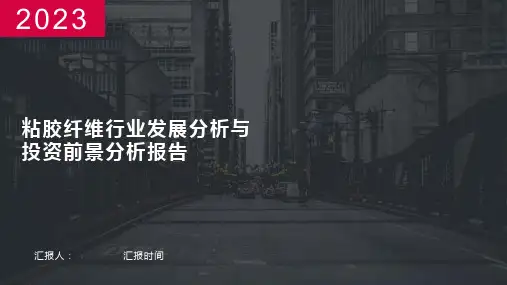 粘胶纤维行业发展分析与投资前景分析报告