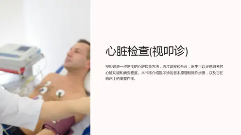 心脏检查(视叩诊)