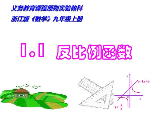 反比例函数公开课一等奖课件省赛课获奖课件