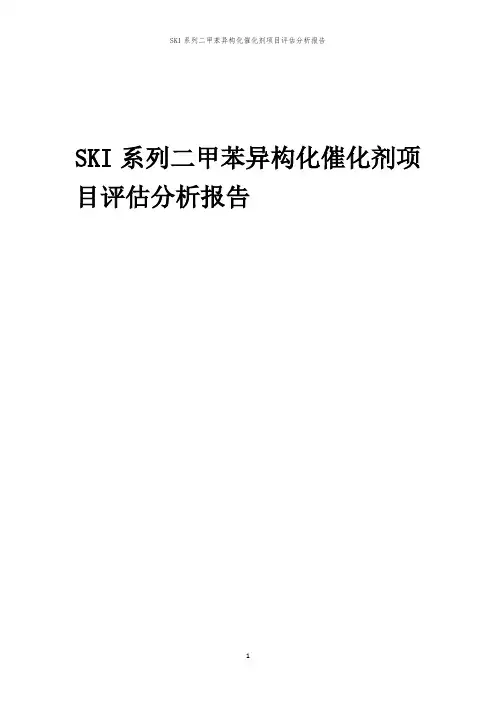 2023年SKI系列二甲苯异构化催化剂项目评估分析报告