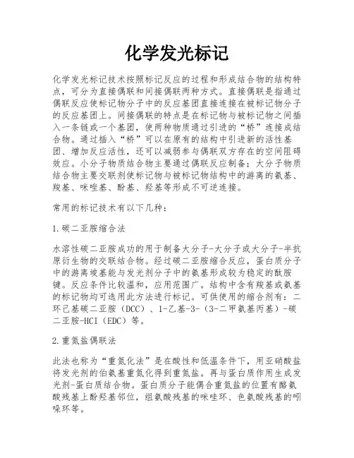 化学发光标记