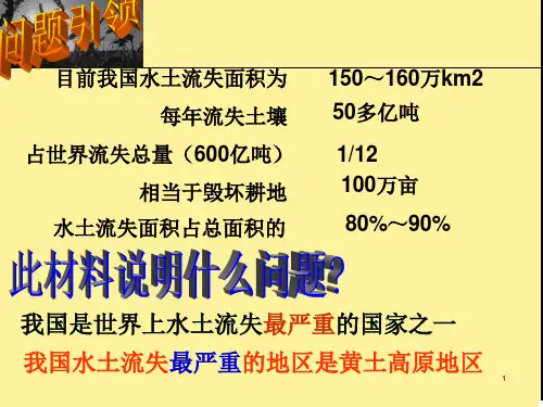 黄土高原的水土流失与治理.ppt