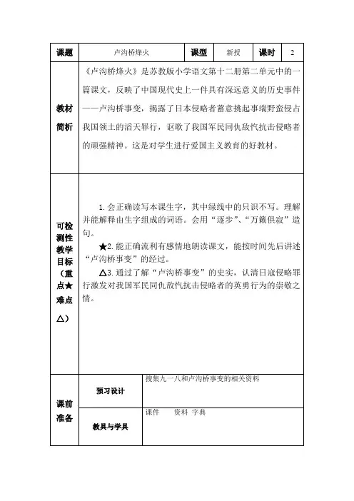 5卢沟桥烽火