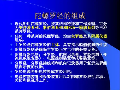 陀螺罗经的结构 PPT课件