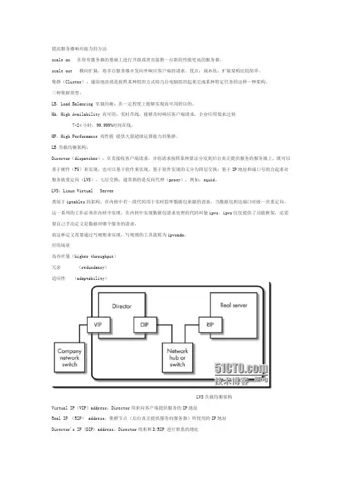 集群之LVS(负载均衡)详解