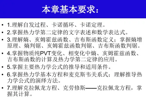热力学第二定律ppt